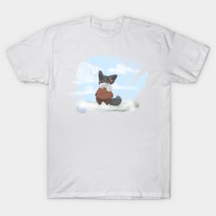 Cold Dog Winter T-Shirt